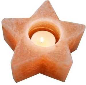 ที่ใส่เทียนเกลือหิมาลายันสไตล์สัตว์ธรรมชาติทำด้วยมือเป็นมิตรกับสิ่งแวดล้อมของตกแต่งบ้านใหม่ - Product Image 1