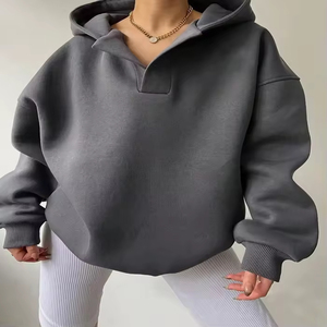 Sudadera con Capucha de Moda para Mujer, Venta al por Mayor, Cómoda, Estampada, Informal, Directo de Fábrica OEM - Product Image 5