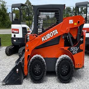 Entrega rápida Compre Kubota SSV65 Skid Steer Wheel Loader Equipo pesado Maquinaria de construcción de calidad premium - Product Image 4