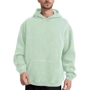 Venta al por mayor pulóver sudaderas con capucha para los hombres de alta calidad de diseño básico con capucha al por mayor personalizable 3D Puff impresión Logo sudaderas con capucha para los hombres - Product Image 5