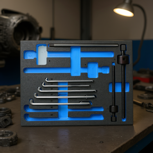 Juego de extractores de rodamientos de bolas Gedore en bandejas, extractores de engranajes - Product Image 3