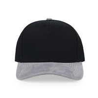 Casquette de baseball personnalisée bicolore, style color block, ajustable, unisexe, protection solaire, casquette unie, vente en gros, tendance
