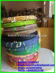 Venta al por mayor de material de tejido y cáscara de ratán natural de Vietnam coloridos palos de núcleo de ratán para procesamiento de muebles en bruto - Product Image 6