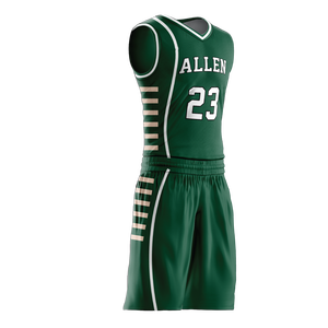 ชุดบาสเก็ตบอลฤดูร้อนโพลีเอสเตอร์ 100% คุณภาพสูง แบบสั่งทำพิเศษสำหรับกีฬากลางแจ้ง ระบายเหงื่อได้ดี ป้องกันแบคทีเรีย แบบไม่มีแขน - Product Image 5