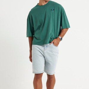 Camiseta Oversize para Hombre, Estilo Relajado, Material de Algodón Suave, Ideal para Uso Diario, Look Moderno y a la Moda - Product Image 1