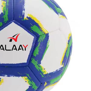 Alaay High Quality <b>Football</b> Ball PU Leather Custom <b>Machine</b> Sewn Stitched <b>Football</b> Soccer Ball Match Ball - Product Image 5