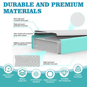 <span class=keywords><strong>Plateforme</strong></span> flottante <span class=keywords><strong>gonflable</strong></span> <span class=keywords><strong>aquatique</strong></span> commerciale OEM d'usine pour équipement de parc <span class=keywords><strong>aquatique</strong></span> fluvial, certifiée CE, tissu Drop Stitch, ODM - Product Image 2