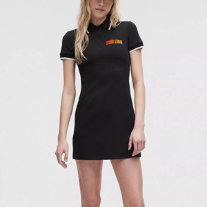 Nouveau arrivé 2025 100% coton femmes pour chemises couleur noire solide respirant séchage rapide écologique été à manches courtes décontracté - Product Image 1