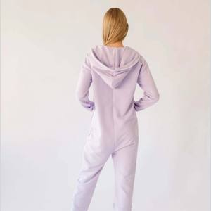 OEM Custom Women Cozy Fleece Onesie-Suave y Cómodo-Perfecto para ropa de dormir y de descanso - Product Image 4