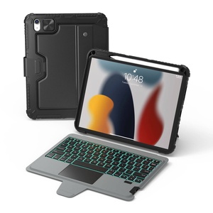 Nillkin trường hợp máy tính bảng ipad chống sốc Bàn phím trackpad cho iPad Air 13 2024/Pro 12.9 với bàn phím - Product Image 3