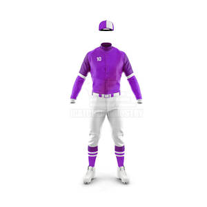 Kit d'uniforme de baseball Tailles jeunes et adultes avec accessoires assortis Kit d'uniforme de baseball - Product Image 6
