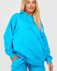 Sudadera con Capucha para Mujer, con Cierre, de Felpa, Transpirable, Ecológica, para Invierno, Personalizable, con Cierre, de Algodón Grueso, Lavado Ácido, Estilo Francés - Product Image 6