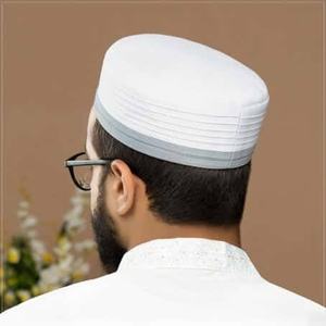 Bonnet de Prière Islamique pour Homme en Coton Personnalisé de Haute Qualité, Chapeau Musulman Tendance avec Service OEM pour un Usage Quotidien - Product Image 5