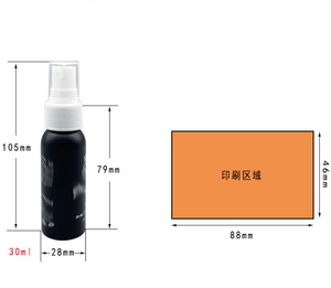 En Stock, Venta al por Mayor, Botella de Spray con Gotero de Goma PET de 30 ml, Mini Envase de Muestra Vacío, Suministro de Envases para Cuidado Personal - Product Image 2