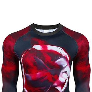 Buena calidad Fight Training Rash Guard Sublimación personalizada Hombres Rash Guard en precio razonable para hombres - Product Image 3