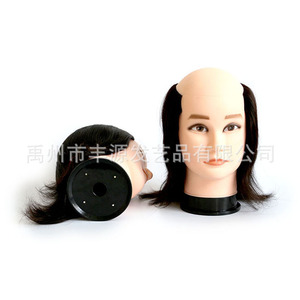 Nouvel arrivage de tête de poupée de mannequin pour homme sans <span class=keywords><strong>cheveux</strong></span> au milieu tête de mannequin chauve tête d'entraînement chauve masculine - Product Image 3