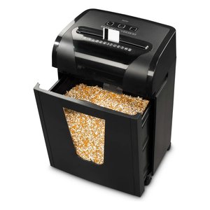 Prime M100 Black Cross-Cut Office <b>Paper</b> Shredder 20Lt <b>Shreds</b> CDs & Cards Electric - Product Image 3