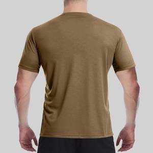 เสื้อยืดผู้ชาย ผ้าฝ้าย เสื้อยืดฤดูร้อน คอกลม แขนสั้น เสื้อยืดลำลองสำหรับผู้ชาย - Product Image 6