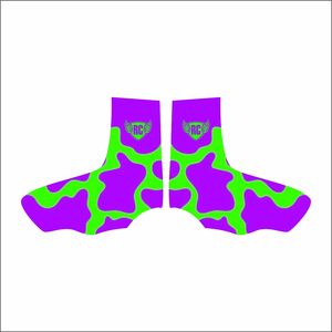 Housses de crampons de sensibilisation au cancer du sein rose pur Housses de crampons de football américain personnalisées Housses de crampons de football pour jeunes - Product Image 5