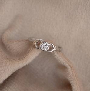 Anillo de Plata de Ley 925, anillo delicado minimalista con joyería estampada 925 para ella - Product Image 2