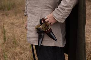 Cuerno de búfalo natural 100% Cuerno de bebida vikingo pulido para cerveza o agua La mejor calidad al por mayor en la India - Product Image 4