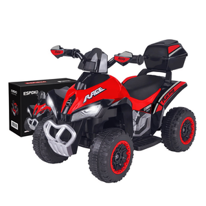 ESPIDKO Moto électrique rouge 8,4 V 4,5 Ah au lithium, quad pour enfants, 79 cm, 42897 - Product Image 2