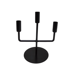 Nouveau bougeoir décoratif en fer bougeoir d'halloween bougeoir de couleur noir mat pour la décoration de la maison et de la fête - Product Image 4