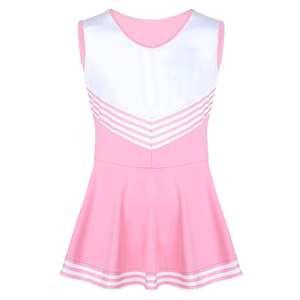 Diseño profesional Adulto Cheer Leader Uniforme Conjuntos Logotipo personalizado Impreso Transpirable Spandex Poliéster Material Cheer Wear - Product Image 1