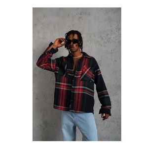 เสื้อเชิ้ตผู้ชายไซส์ใหญ่พิเศษ ผ้าไม่ยับ ไม่เป็นขุย สไตล์สตรีทแวร์ สำหรับฤดูหนาว - Product Image 2