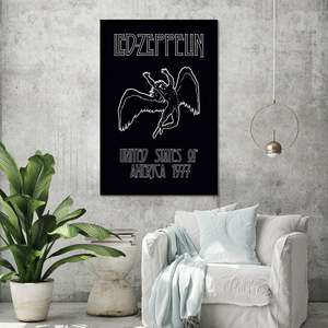 Led Zeppelin Icarus Canvas <b>Poster</b> for Wall Decor - Product Image 1