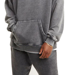 Sweats à capuche dernier design du nouveau style avec logo privé brodé motif animal coupe anti-rétrécissement cousu prix poche Kangru - Product Image 6