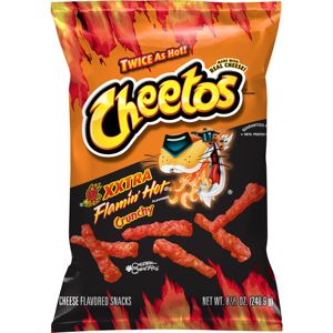 Cheetos croustillant Flamin Hot 8oz Snack Chips, vente chaude, prix d'usine, meilleure qualité, emballage en vrac pour la vente au détail et la distribution - Product Image 5