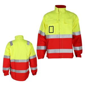 Uniformes de Trabajo en Oferta, Ropa de Seguridad y Protección, Chaqueta de Seguridad Reflectante de Alta Visibilidad para Construcción Vial - Product Image 1