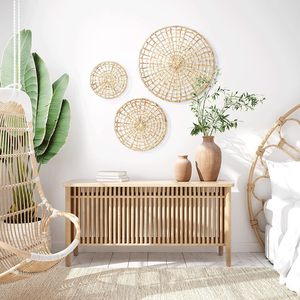 Jacinto de agua de estilo bohemio hecho a mano, diseño de planta colgante de pared, decoración interior multifuncional para el hogar para sala de estar - Product Image 6