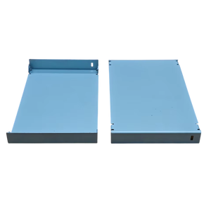 แผงติดตั้งแผ่นโลหะพร้อมปั๊มดัดแบบกำหนดเองและการเคลือบผงสำหรับระบบควบคุมการใช้งานตู้ - Product Image 3