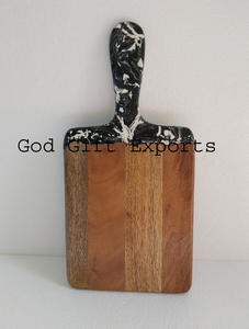 Top Vente planches à découper en résine de marbre en bois époxy Kit de résine 2 parties sans odeur de bulles pour planches à découper de table - Product Image 5