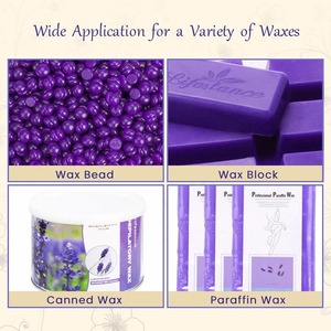 Chauffe-cire dépilatoire de soins personnels 500Cc le plus populaire Kit de réchauffeur de cire d'épilation de visage et de corps avec fonction de chauffage - Product Image 4