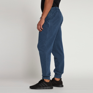 Ropa de calle de la mejor calidad, fabricante de pantalones de sudor, apliques de lavado ácido desgastados, parche bordado, pantalones de hombre para correr de lana de algodón - Product Image 2