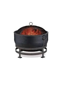 Foyer de camping pliant en acier corten de 22 pouces - Product Image 6