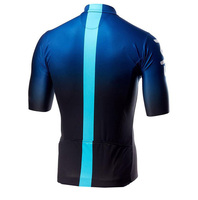 Maillot de cyclisme unisexe professionnel, fermeture éclair intégrale, léger, respirant, design unique, maillots personnalisables avec nom d'équipe, adultes, 100% polyester