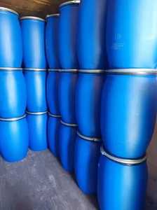 Venda quente 200L HDPE Azul Barreiras De Embalagem De Plástico/tambor Recipiente com anéis duplos atacado \ Galão Usado Tambor De Plástico - Product Image 4