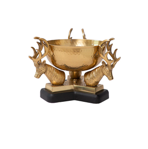 ชามโลหะเขากวางสำหรับตกแต่งโต๊ะในงานแต่งงานผลไม้ของหวานผลไม้แห้งผลไม้เสิร์ฟผลไม้โต๊ะรับประทานอาหารในบ้านห้องครัว - Product Image 5