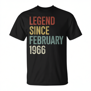 T-shirt per il 60° compleanno della leggendaria azienda: celebra 60 anni dall'aprile del 1966 - T-shirt promozionale premium - Product Image 2