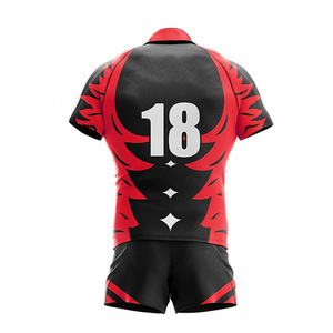 Custom Team Lightweight Rugby Uniform Streamlined Fit Performance Wear with Comfort Flexibility Team Color Rugby Uniform - Product Image 2