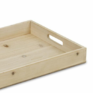 Bandejas de servicio de madera de acacia personalizables ecológicas de calidad superior Juego OEM para utensilios de cocina Estilo natural puro - Product Image 6