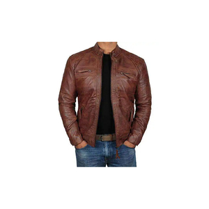 แจ็คเก็ตหนังมอเตอร์ไซค์ฤดูหนาวดีไซน์ใหม่ปี 2024 สำหรับผู้ชาย สไตล์ Marvel Star Lord ไซส์ XL คุณภาพสูง แห้งเร็ว ระบายอากาศได้ดี สำหรับการแข่งรถ - Product Image 3