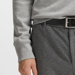 Sweat-shirt décontracté pour homme, design uni, avec service OEM, manches longues, logo personnalisé pour les acheteurs en gros, prix avantageux - Product Image 3