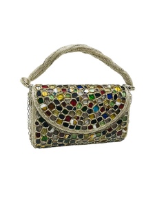 Ethnic Evening Ladies <b>Clutch</b> Bag | Handmade Designer Bridal <b>Wedding</b> Exclusive Ladies <b>Clutches</b> | Bridal & <b>Wedding</b> - Product Image 2