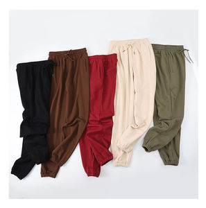 ผู้ชาย Joggers กระเป๋าใหญ่กางเกงคาร์โก้ผู้ชายสลิมฟิตติดตามกางเกงStreetwear Joggersออกกําลังกายกางเกงวิ่งพรีเมี่ยม - Product Image 5