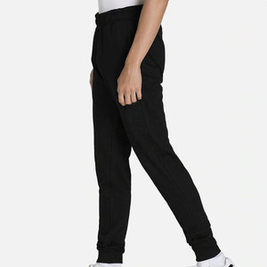 Custom Black Cotton <b>Slim</b> Fit Men <b>Joggers</b> High Quality Casual Sweatpants Elastic Waist Sport Trousers Male Tracksuit Pants - Product Image 3